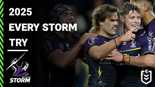Every Melbourne Storm Try from 2025 | NRL