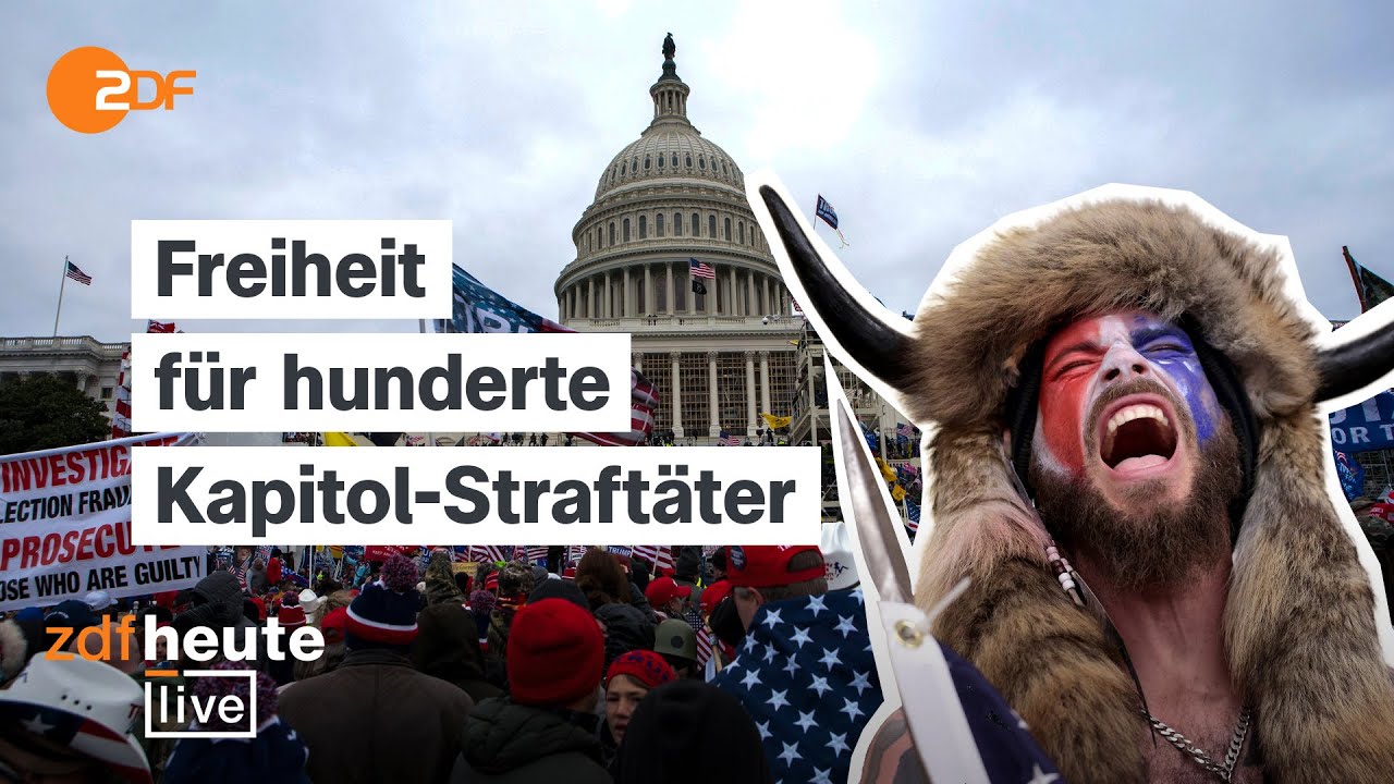Was Trumps Begnadigungen für Extremisten in den USA bedeuten | ZDFheute live