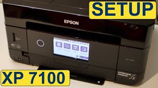 Epson XP-7100 Setup, Install Ink Cartridges, Load Paper, Copying, Scanning & Printing Review.