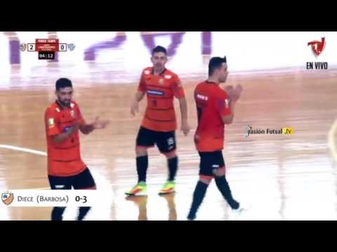 Pasión Futsal TV: Kimberley 1-Carlos Barbosa 4 (Copa Libertadores-Gr C-Fecha 1)