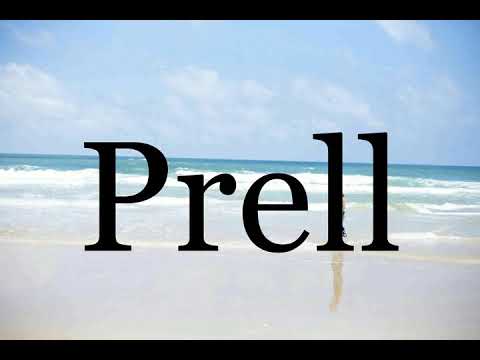 How To Pronounce Prell🌈🌈🌈🌈🌈🌈Pronunciation Of Prell