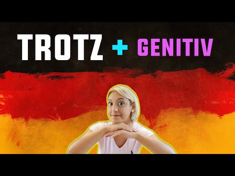 B1 Genel Almanca Dersleri | 25.Bölüm | Präposition: "Trotz" + Genitiv Türkçe Konu Anlatımı