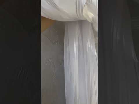 фото тюль-вуаль с вертикальными полосками, новые шторы 0