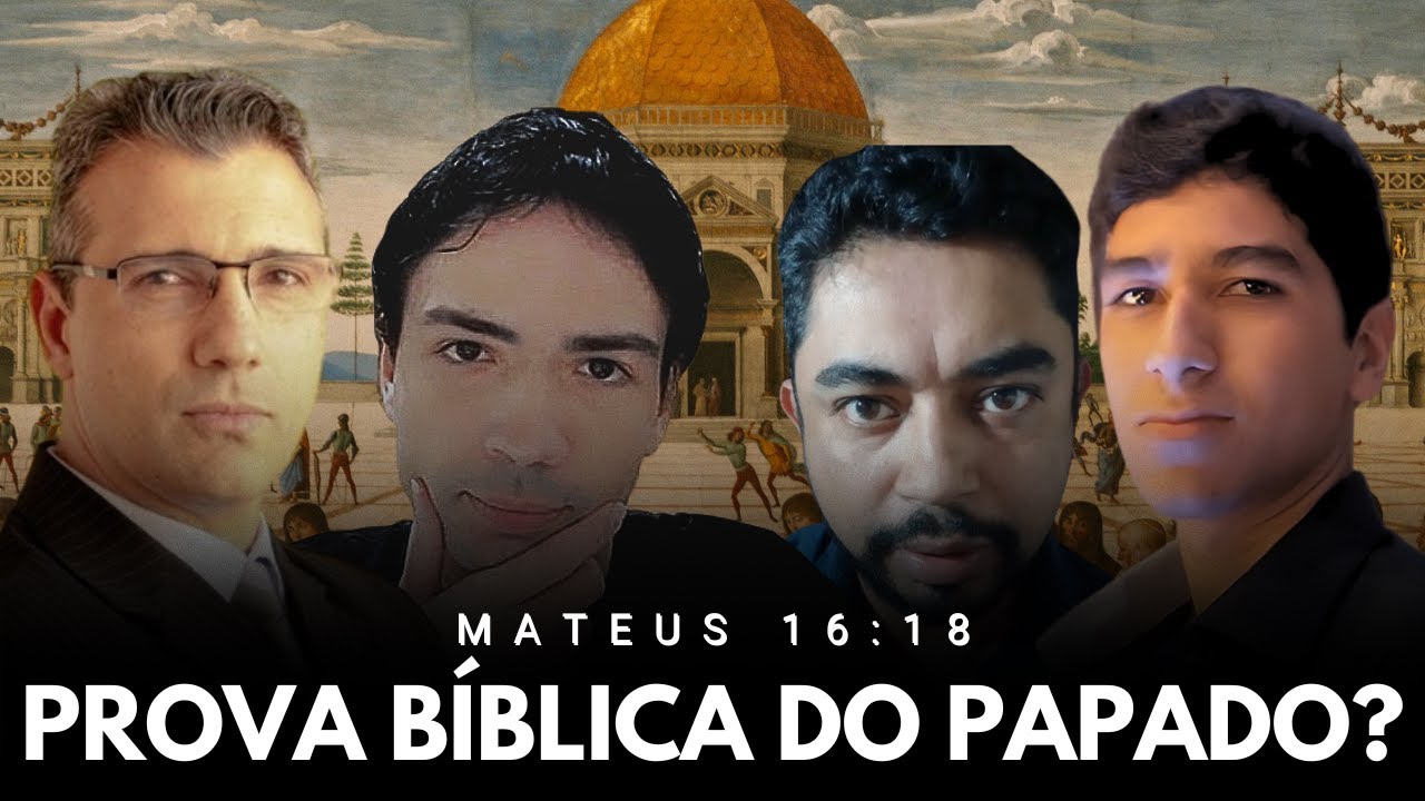 QUEM É A PEDRA DE MATEUS 16:18? JESUS OU PEDRO? (com Gaião, Paulo Cristiano e Fabiano Dias)