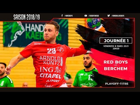 Red Boys Differdange (35) - (32) HC Berchem