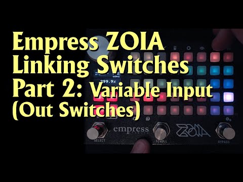 Zoia Tutorial: Linking Switches #2 - Empress Effects Zoia
