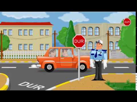 #evdekal TRAFİK İŞARETLERİ ANİMASYONLARI #stayhome