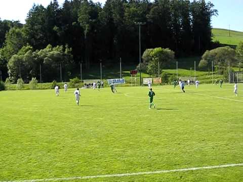 Spielbeginn gegen Gösting