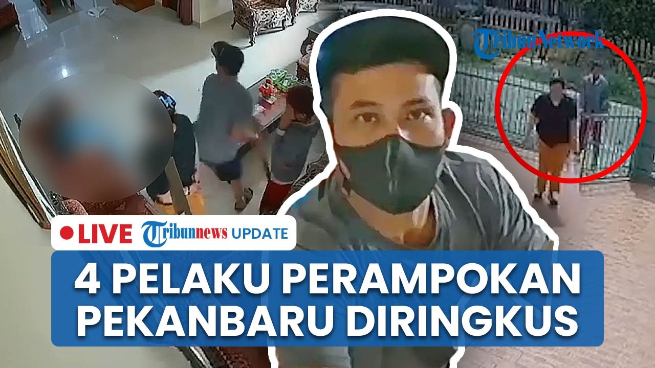 LIVE: 4 Pelaku Perampokan dan Pembunuhan Nenek di Pekanbaru Ditangkap di Aceh dan Sumut