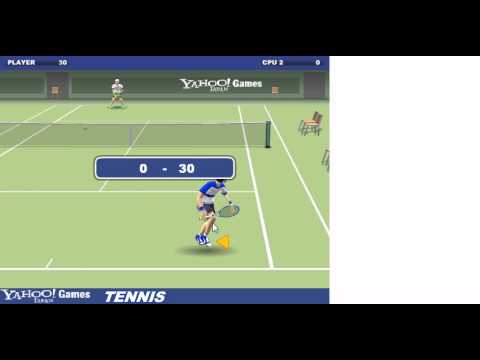 How to win yahoo tennis easily