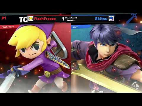 Tri-City Tumble 6 - Skitsu (Ike) vs Flashfreeze (Toon Link) Winners Round 2