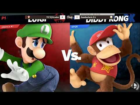 DDD 23 SSBU Grand Finals - TUX|Stroder (Pokemon Trainer/Luigi) vs JumboJack (Diddy Kong)