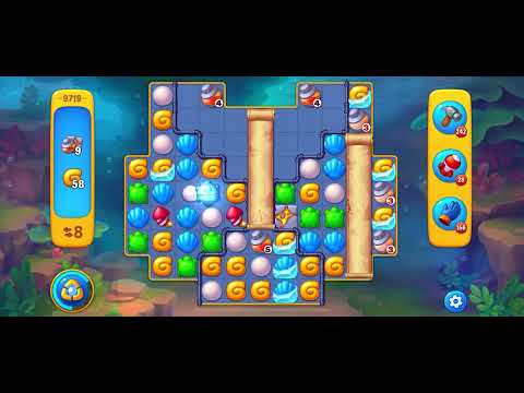 Fishdom level 9719 no boosters フィッシュダム ノーマル