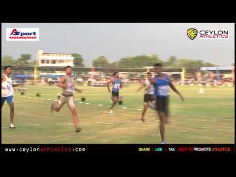 NFS 200m Mens  Finals   l 2018 National Sports Festival