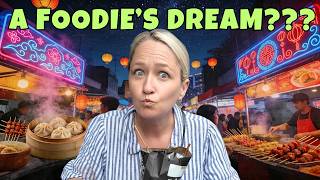 Sydney’s Chinatown Friday Night Markets: Dumplings, Skewers & Dragon Beard Candy Dessert!