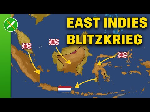 Blitzkrieg in South East Asia - Japan's Conquest of Indonesia Animated