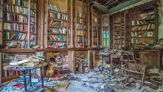 Abandoned Famous Poets Library - Rare First Edition Books Inside!