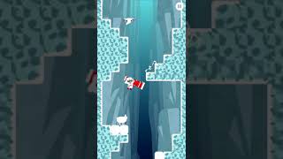 【プレイ動画】幻想的な極寒の世界で氷の裂け目を落ちていくゲーム『Crevasse』