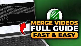 How To Use FFmpeg To Merge Videos (FAST & EASY) | 100% WORKS | NO Yapping! | FFmpeg Merge Videos