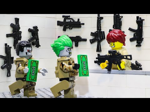 Zombie Pretending to be Swat - Lego City Zombie Apocalypse | REO Brickfilm
