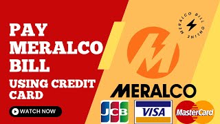 How to Pay MERALCO Bill using Credit Card - Zero Convenience Fee