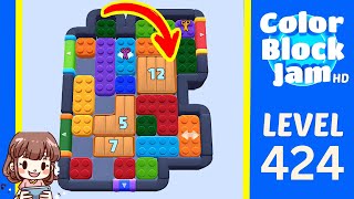 Solution du Niveau 424 de Color Block Jam