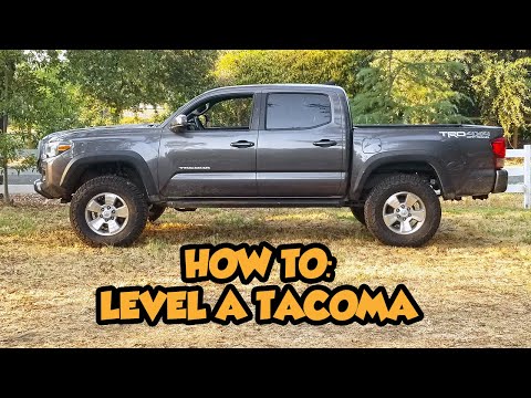 How To Level A Tacoma