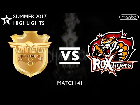 EEW vs ROX All Games Highlights LCK Summer 2017 Ever8 Winners vs ROX Tigers LoL eSports