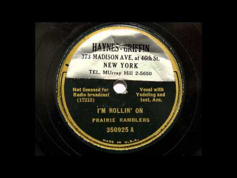 Prairie Ramblers - I'm Rollin' On (1935 ARC version)