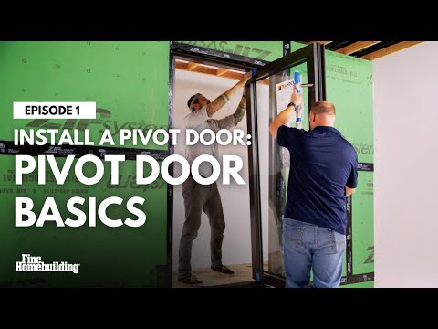 Installing a Pivot Door: Overview and Operation