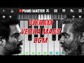 Vikram Vedha Mass BGM Easy Piano Tutorial