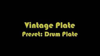 Video thumbnail for Vintage Plate with Drums/ Audio Examples by LexiconPro