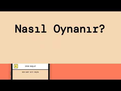 Beni Tanı - Tanışma Kartları video thumbnail