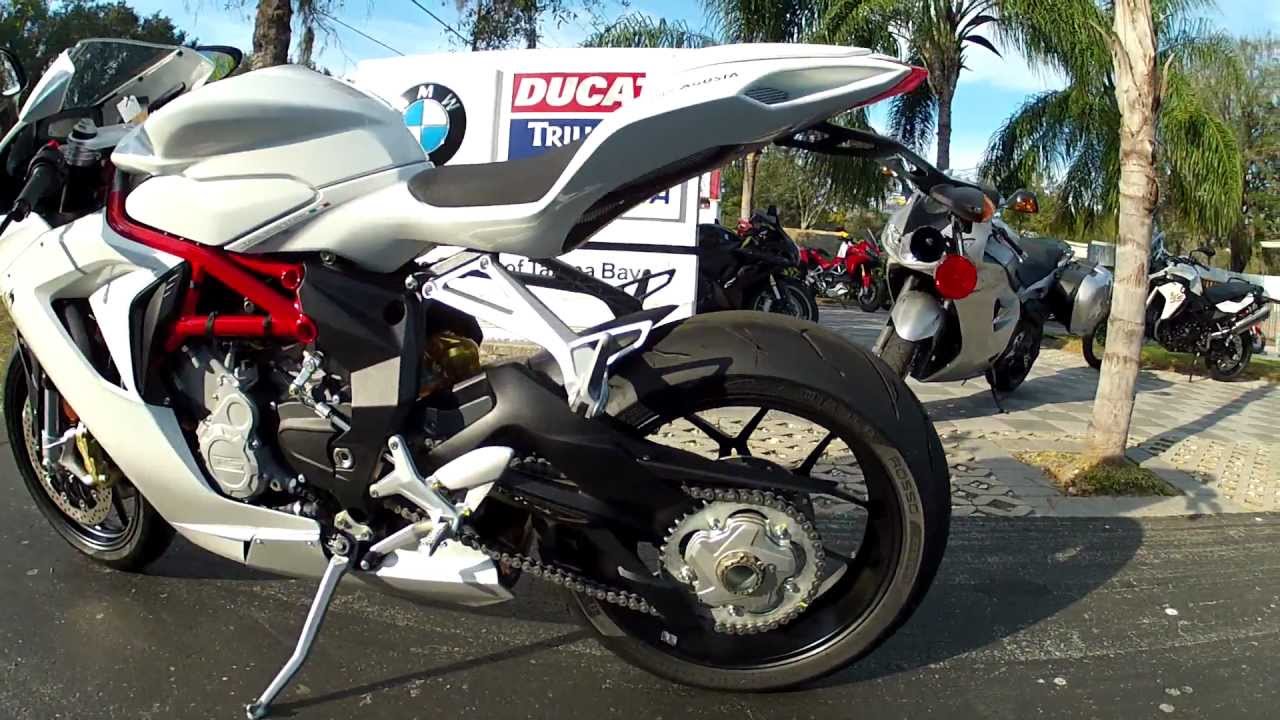 2013 MV Agusta F3 675 in White at Euro Cycles of Tampa Bay