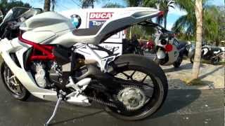2013 MV Agusta F3 675 in White at Euro Cycles of Tampa Bay