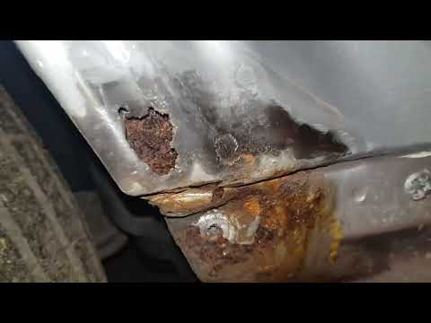 Range Rover L322 Outer Sill Corrosion