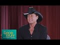 County Superstar Tim McGraw Opens Up About His New Album The Good Stuff With Mary Berg