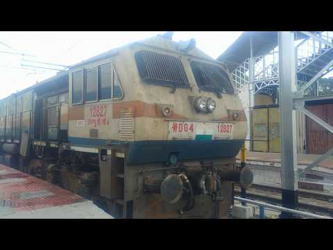 WDG 4 the nosiest EMD Locomotive sound