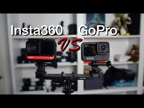 GoPro Hero 9 vs Insta360 One R Video Comparison (4k24fps)