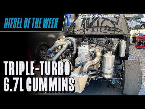 Derek Rose's Triple-Turbo 6.7L Cummins Engine