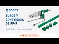 Tee sencilla de PPR 1", FOSET