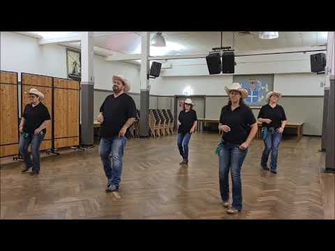 Tag on  Linedance Thunder Boots dancing