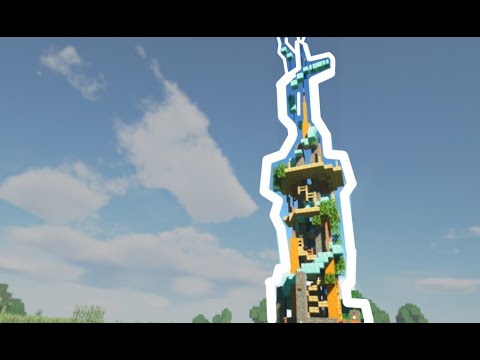 Minecraft - How To Build: Medieval Wizard Tower
