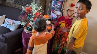 Asi decore MI casa para thanksgiving 🦃