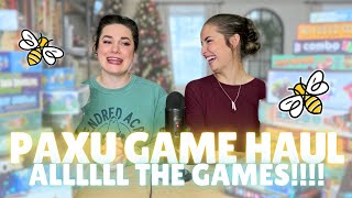 All The Games We Got At PAXU!!!! : PaxU Game Haul