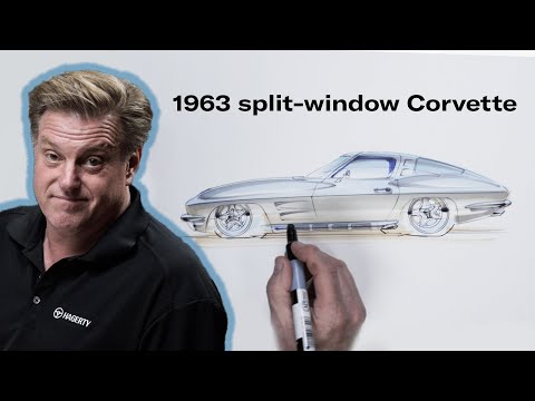 Streamlining the 1963 split-window Corvette | Chip Foose Draws a Car - Ep. 15
