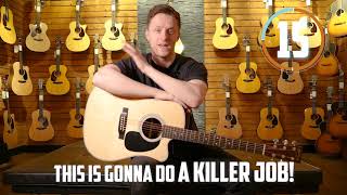 Video thumbnail for Martin DC-28E | 60 SECOND REVIEW by GUITARGUITAR
