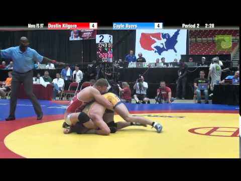 97 KG - Dustin Kilgore vs. Cayle Byers