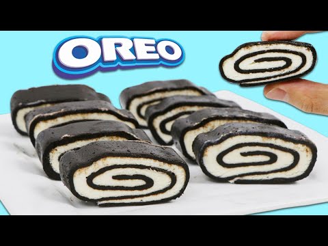 How to Make a Delicious Oreo Roll Cake!