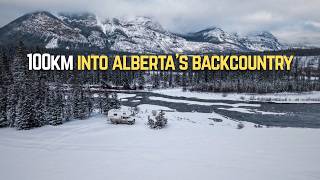 Cozy Winter Camping In The Alberta Rockies